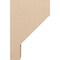 Ekena Millwork 9"W x 18"D x 27"H Classic Clemmons Rough Cedar Woodgrain TimberThane Corbel, Primed Tan CORUR09X18X27CLERCPR - alternate 2